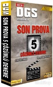 2018 DGS Öncesi Son Prova Çözümlü 5 Fasikül Deneme