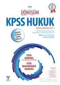 2018 Dönüşüm KPSS Hukuk - Kamu Hukuku Cilt 2