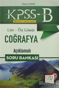 2018 KPSS-B Lise Ön Lisans Coğrafya Açıklamalı Soru Bankası