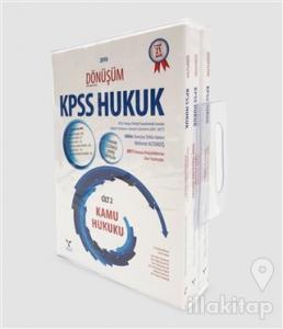2018 KPSS Dönüşüm Cilt 2 Kamu Hukuku - Modüler Set 3 Kitap