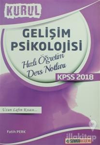2018 KPSS Gelişim Psikolojisi Kurul Hızlı Öğretim Ders Notları