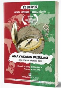 2018 KPSS GYGK Anayasanın Pusulası Çek Kopar Yaprak Test