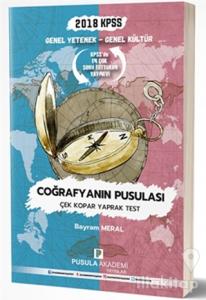 2018 KPSS GYGK Coğrafyanın Pusulası Çek Kopar Yaprak Test