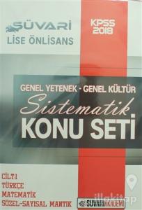 2018 KPSS Lise Önlisans Genel Yetenek Genel Kültür Sistematik Konu Seti