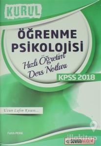 2018 KPSS  Öğrenme Psikolojisi Hızlı Öğretim Ders Notları
