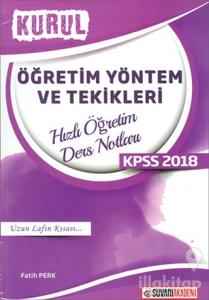 2018 KPSS Öğretim Yöntem ve Teknikleri Kurul Hızlı Öğretim Ders Notları