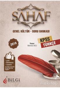 2018 KPSS Sahaf Türkçe Soru Bankası