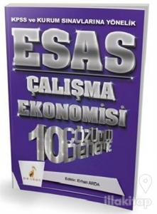 2018 KPSS ve Kurum Sınavlarına Yönelik Esas Çalışma Ekonomisi 10 Çözümlü Deneme