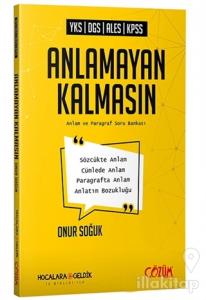 2018 YKS DGS ALES KPSS Anlamayan Kalmasın