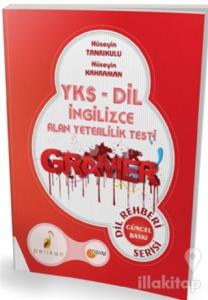2018 YKS DİL İngilizce Alan Yeterlilik Testi Gramer Kitabı Dil Rehberi Serisi