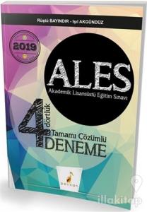 2019 ALES Dört Dörtlük Tamamı Çözümlü 4 Deneme