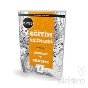 2019 KPSS Eğitim Bilimleri Çözümlü 7 Deneme Sınavı