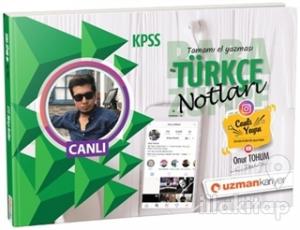 2019 KPSS Türkçe Notları