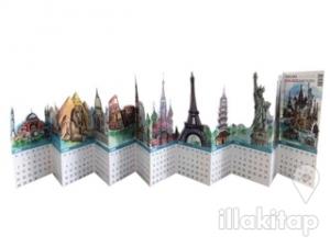 2020-2021 Around the World Takvim (Kod:3067)