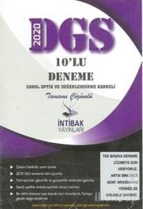 2020 DGS 10'lu Deneme Sanal Optik ve Değerlendirme Karnesi