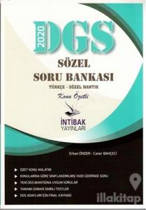 2020 DGS Sözel Konu Özetli Soru Bankası