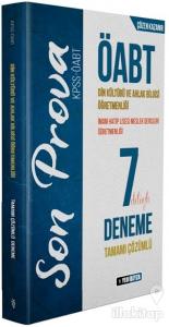2020 ÖABT Son Prova Din Kültürü ve Ahlak Bilgisi Öğretmenliği 7 Detaylı Tamamı Çözümlü Deneme