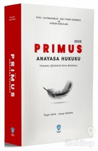 2020 PRIMUS Anayasa Hukuku Tamamı Çözümlü Soru Bankası
