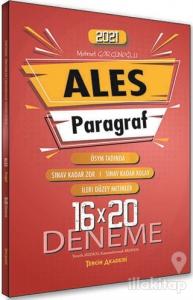 2021 ALES Paragraf Sözel Yetenek 16x20 Deneme