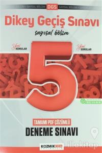 2022 Dikey Geçiş Sınavı Sayısal Bölüm Tamamı PDF Çözümlü 5 Deneme Sınavı