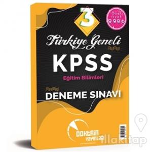 2021 KPSS Eğitim Bilimleri 3 Adet Deneme Sınavı