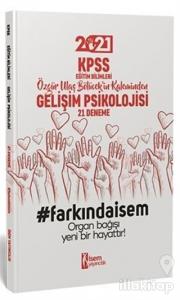 2021 KPSS Eğitim Bilimleri Gelişim Psikolojisi 21 Deneme