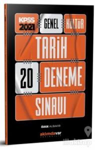 2021 KPSS Genel Kültür Tarih 20 Deneme Sınavı