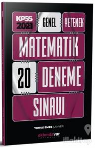 2021 KPSS Genel Yetenek Matematik 20 Deneme Sınavı