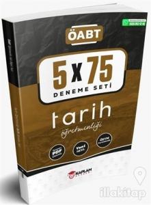 2022 ÖABT Tarih Öğretmenliği 5x75 Deneme PDF Çözümlü