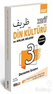 2021 ÖABT Zarif Din Kültürü ve Ahlak Bilgisi Çözümlü 3 Deneme Sınavı