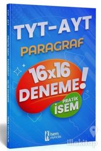 2021 TYT-AYT Pratik İsem Kazandıran Paragraf 16x16 Deneme