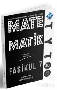 2021 TYT Matematik El Yazısı Konu Anlatım ve Öğretici Testler Fasikül 7