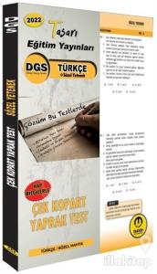 2022 DGS Türkçe Sözel Yetenek Çek Kopar Yaprak Test