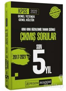 2022 KPSS Genel Yetenek Genel Kültür Konu Konu Düzenlenmiş Tamamı Çözümlü Çıkmış Sorular Son 5 Yıl