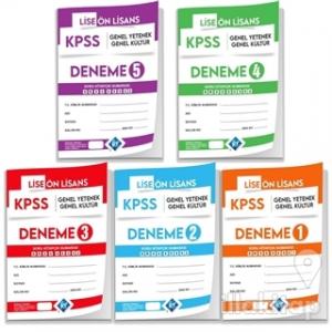 2022 KPSS Lise Önlisans Genel Yetenek Genel Kültür 5'li Deneme Paketi