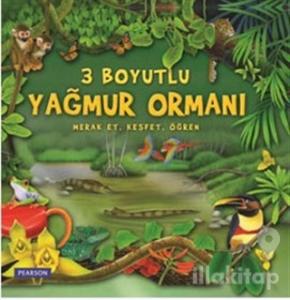 3 Boyutlu Yağmur Ormanı (Ciltli)