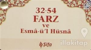 32-54 Farz ve Esma-ü'l Hüsna (Kartela)