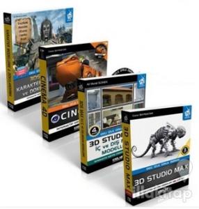 3D Tasarım Uzmanlığı Seti - 2 (4 Kitap Takım)