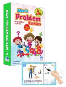 4. Sınıf Problem Kartları - Yaz Sil Kalemli