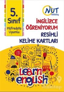5. Sınıf İngilizce Öğreniyorum Resimli Kelime Kartları