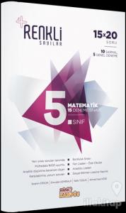 5. Sınıf Matematik 15 Deneme Sınavı - Renkli Sayılar
