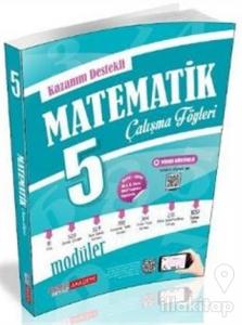 5.Sınıf Matematik Kazanım Destekli Çalışma Föyleri 2020