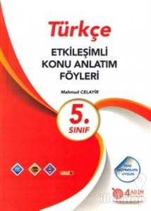 5. Sınıf Türkçe Etkileşimli Konu Anlatım Föyleri