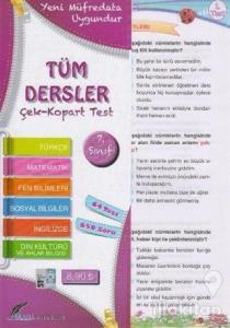7. Sınıf Tüm Dersler Çek Kopart Yaprak Test