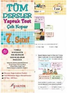 7. Sınıf Tüm Dersler Yaprak Test Çek Kopar