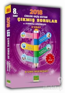 8. Sınıf 2018 Liselere Geçiş Sistemi Çıkmış Sorulardan Hazırlanmış 8 Sınavlık Çözümlü Sorular