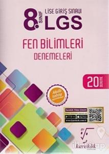 8. Sınıf LGS Fen Bilimleri Denemeleri 20 Deneme