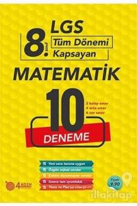 8. Sınıf LGS Matematik 10 Deneme