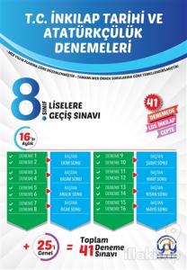 8. Sınıf T.C. LGS İnkılap Tarihi ve Atatürkçülük Denemeleri