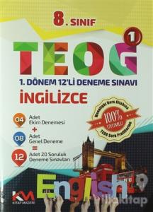 8. Sınıf Teog 1 - İngilizce 1. Dönem 12'li Deneme Sınavı